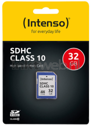 Intenso SDHC-kaart Class 10 32GB Front box