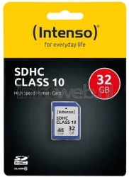 Intenso SDHC-kaart Class 10 32GB Front box