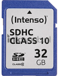 Intenso SDHC-kaart Class 10 32GB Product only