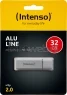 Intenso Alu Line USB-stick 32GB Zilver