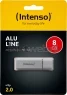 Intenso Intenso Alu Line USB flash drive 8GB Zilver