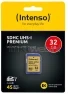 Intenso SDHC Flashgeheugen 32GB