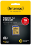 Intenso INTENSO SD CARD UHS-I 16GB