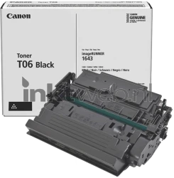 Canon T06 toner zwart Combined box and product