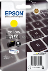 Epson 407 inktcartridge geel Front box