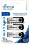 MediaRange USB flash drive 16GB 3-pack