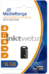 MediaRange USB nano flash drive 16GB Front box