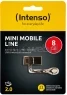 Intenso Mini Mobile Line 8GB zwart