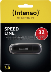 Intenso Speed Line USB flash drive 32GB zwart Front box