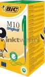 BIC Balpen Clic M10 Multipack groen