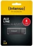 Intenso ALU LINE USB DRIVE 4GB Antraciet