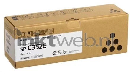 Ricoh SP C352E zwart Front box