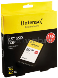 Intenso 2.5 SSD Drive Internal 256GB Front box
