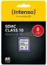 Intenso SDHC Class 10 Memory Card 8GB