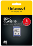 Intenso SDHC Class 10 Memory Card 8GB