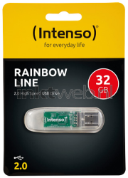 Intenso Rainbow Line USB Stick 32GB Front box