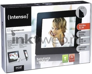 Intenso Digital Photo Frame 8 zwart Front box