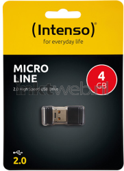 Intenso Micro Line USB-stick 4GB Front box
