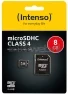 Intenso Micro SD Card 8GB