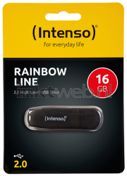 Intenso Rainbow Line USB Stick 16GB Front box