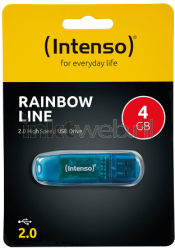 Intenso Rainbow Line USB Stick 4GB Front box