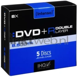 Intenso 5xDVD+RW 8.5GB Front box