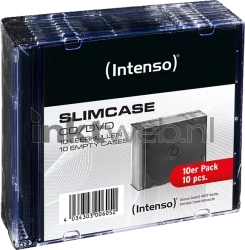 Intenso Slim Case CD/DVD transparant 10x Front box