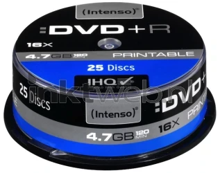 Intenso 25xDVD+RW 4.7GB Front box