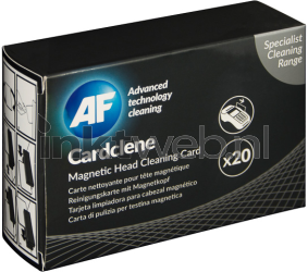 AF Cleaning Cards voor magnetische koppen Front box