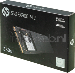 HP SSD EX900 250GB Front box