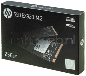 HP SSD EX920 256GB Front box
