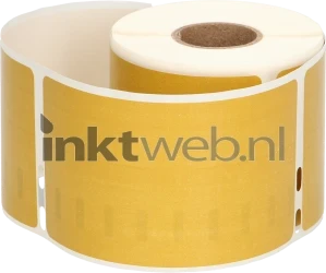 Huismerk Dymo  99014 Adreslabel groot 101 mm x 54 mm  goud Product only