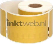 Huismerk Dymo  99014 Adreslabel groot 101 mm x 54 mm  goud