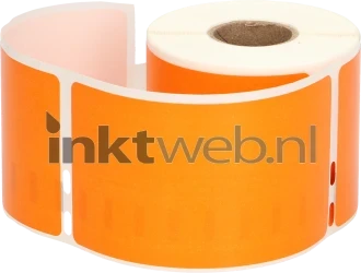 FLWR Dymo  99014 Adreslabel groot 101 mm x 54 mm  oranje Product only