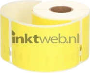 Huismerk Dymo  99014 Adreslabel groot 101 mm x 54 mm  geel