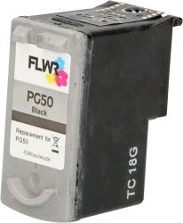 FLWR Canon PG-50 zwart Product only