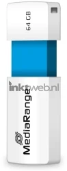 MediaRange USB flash drive 64GB color edition licht blauw Product only