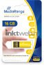 MediaRange USB nano flash drive, paper-clip stick 16GB