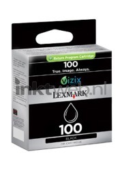 Lexmark 100 zwart Front box