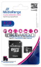 MediaRange microSDXC geheugenkaart 8GB met adapter