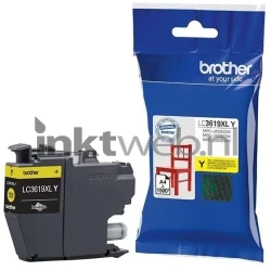 Brother LC-3619 geel Combined box and product