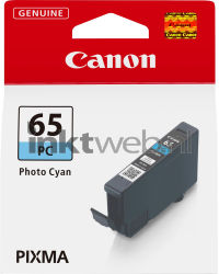 Canon CLI-65 foto cyaan Front box