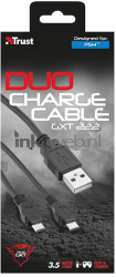 Trust GXT222 Duo charge cable Front box