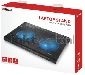 Trust Azul verkoelingsstandaard laptop Front box