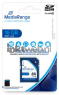 MediaRange Micro SDHC memory card, Class 10, 16GB blauw