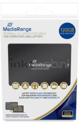 MediaRange Interne Solid State Drive 120GB zwart Front box