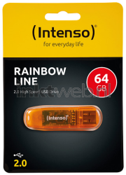 Intenso Rainbow Line USB Stick 64GB Front box