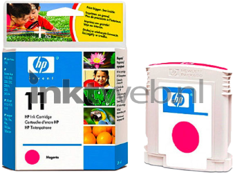 HP 11 magenta Combined box and product