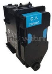 Konica Minolta TNP-81C cyaan Product only