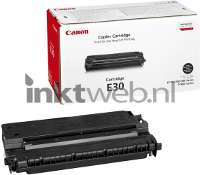 Canon E30 toner zwart Combined box and product